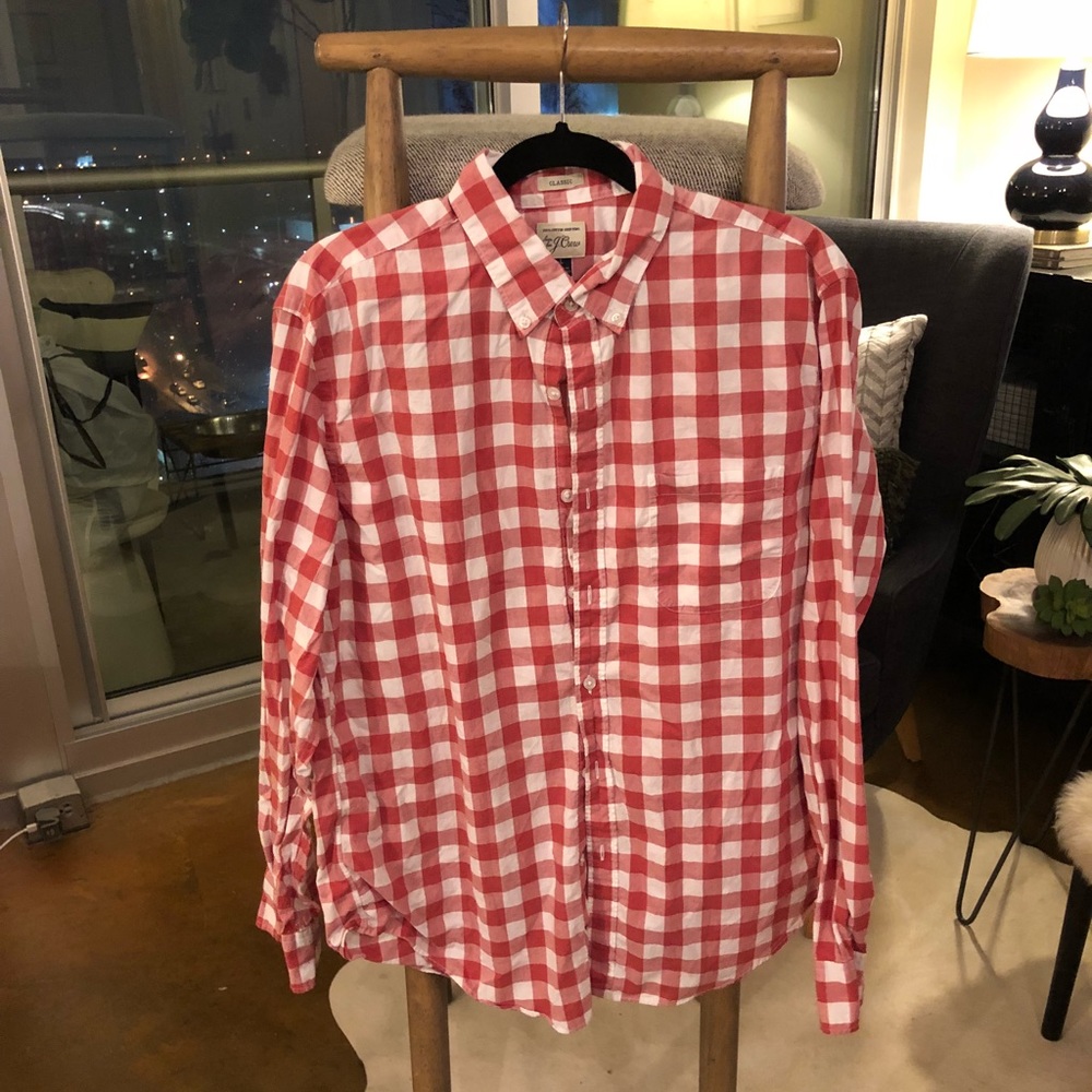 J. Crew button down.